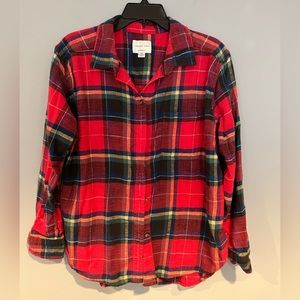 Ladies American Eagle flannel shirt